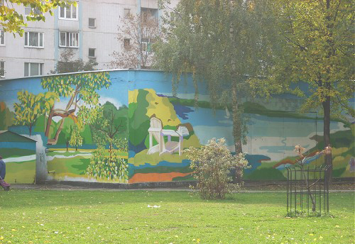 Граффити-фестиваль «Сто ЦТП ко Дню Победы»